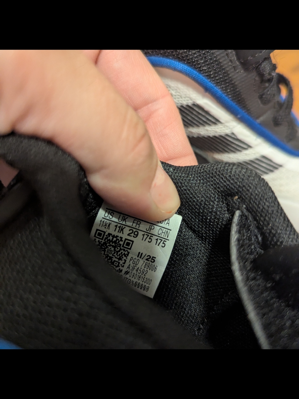 Adidas Kids' Own the Game 3.0 Basketball Shoe, Size 11.5T - Picture 6 of 6